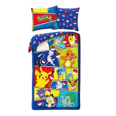 Afbeelding van Pokemon Dekbedovertrek screams 140 x 200 cm 90 70 Katoen