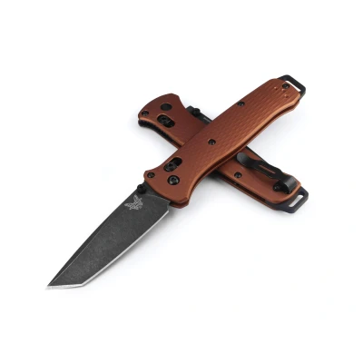 Afbeelding van Benchmade Bailout Aluminium Tanto Burnt copper PE