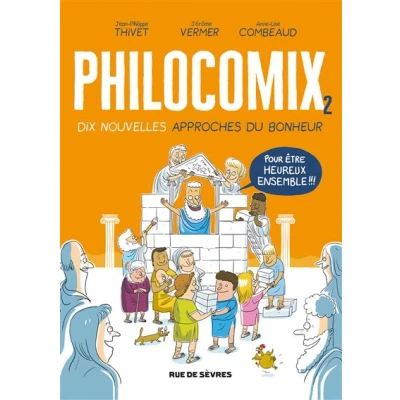 Image de Philocomix tome 2, 10 nouvelles approches du bonheur, pour être heureux ensemble