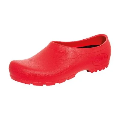 Afbeelding van Saliha Fashion Multi Klomp Gesloten Rood Maat 39