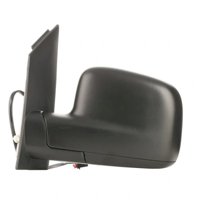 Afbeelding van Buitenspiegel Tyc 337 0132 Links Zwart Bol vormig, Te verwarmen, voor elek. spiegelverstelling VOLKSWAGEN: CADDY 3, 4 Kasten, Kombi