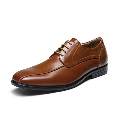 Afbeelding van Bruno Marc Oxford herenschoenen met veters, Bruin