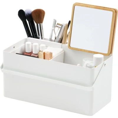Afbeelding van Yamazaki Make up Box Tower White