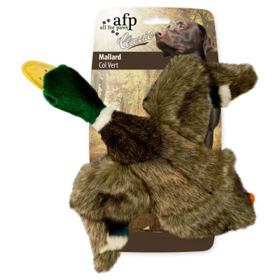 Afbeelding van All For Paws Eend Hondenspeelgoed 20x19x5 cm Bruin
