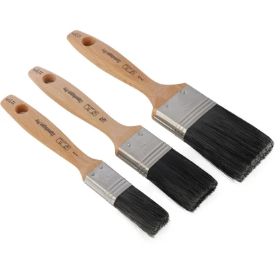 Afbeelding van Kwastenset Copenhagen Pro 3 delig (Platte kwasten, Houten steel, Synthetisch)