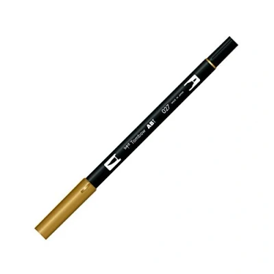 Afbeelding van Tombow ABT dubbele brushpen dark ochre 027