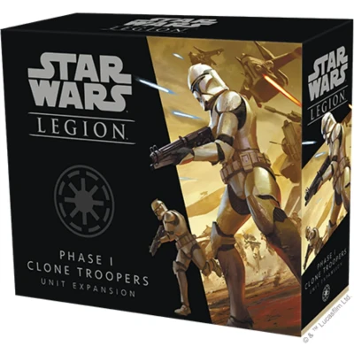 Afbeelding van Atomic Mass Games Star Wars Legion: Galactic Republic Expansies: Fase 1 Clone Troopers Unit Extension Figuurspel Vanaf 14 jaar 2 spelers 90 minuten speeltijd