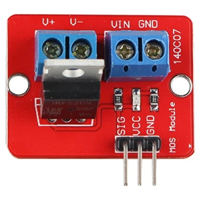Afbeelding van HALJIA Mosfet Driver Module, compatibel met Arduino Raspberry Pi Arm MCU