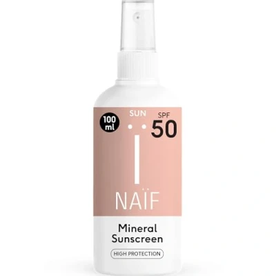Afbeelding van Naif Zonnebrand Spray Factor 50 100 ml