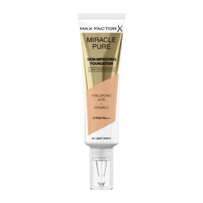 Afbeelding van 1+1 gratis: Max Factor Miracle Pure Foundation 040 Light Ivory 30 ml