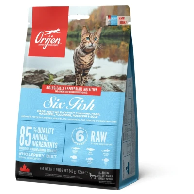 Afbeelding van Orijen Whole Prey 6 Fish Cat 340 GR (378287)