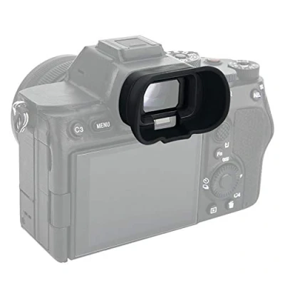 Afbeelding van PROfezzion Lange en verlengd type zachte siliconen oogschelp voor de Sony Alpha A7RV A1 A7SIII A7IV ILCE 1 7RM5 7SM3 7M4 vervangt het FDA EP19 oculair