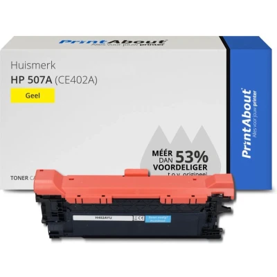 Afbeelding van Huismerk HP 507A (CE402A) Toner Geel