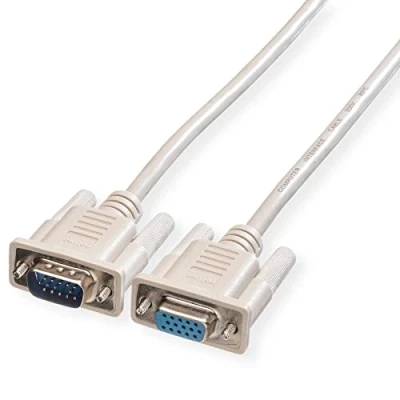 Afbeelding van ROLINE VGA kabel HD15 M/F, 6 m