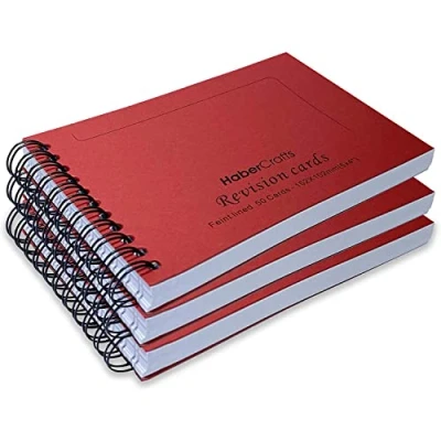 Afbeelding van Set van 3 beoordelingskaarten voor tests, 140 g/m², DIN A6, 15 x 10 cm