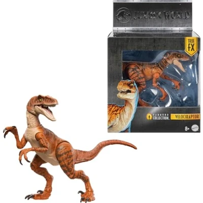 Afbeelding van Mattel Jurassic World Hammond Collection Action Figure Velociraptor Figuur
