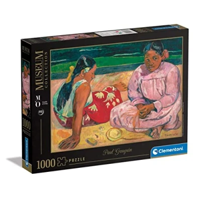 Afbeelding van Clementoni 39762 Museum Collection Gauguin Vrouwen van Tahiti Puzzel met 1000 stukjes Made in Italy