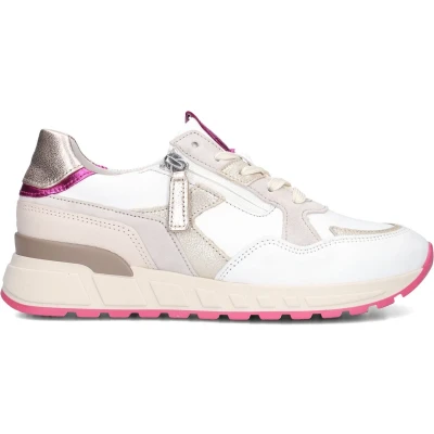Afbeelding van Gabor 368 Sneakers Leer Dames Wit Maat 36