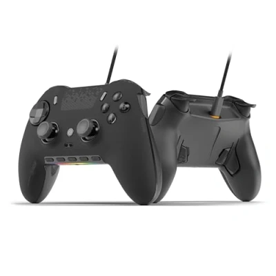 Image de SCUF ENVISION V1 Câblés Contrôleur de Jeu Seulement PC Cinq Touches G Keys Amovibles Pagaies Arrière Compatible iCUE Noir