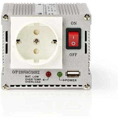 Afbeelding van Spanningsomvormer Nedis 300W (24V naar 230V, USB A)