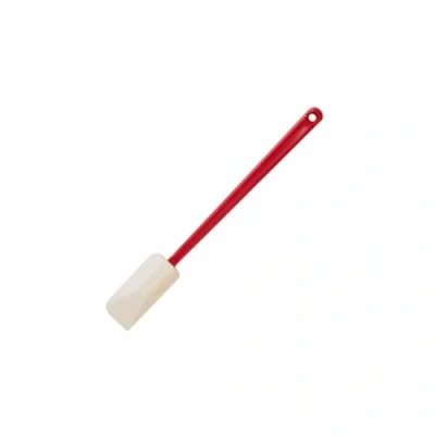 Afbeelding van Fackelmann 32900 Marysette bakspatel, kunststof, 25 cm, hars, wit en rood handvat, cm
