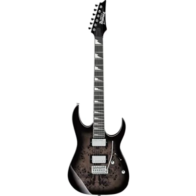 Afbeelding van Elektrische gitaar Ibanez GRG220PA1 BKB Transparent Brown Black Burst