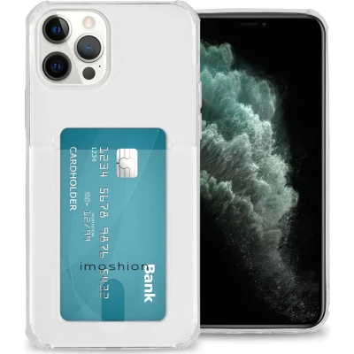 Afbeelding van iMoshion Hoesje Geschikt voor iPhone 12 Pro Max Siliconen Shockproof Case Transparant