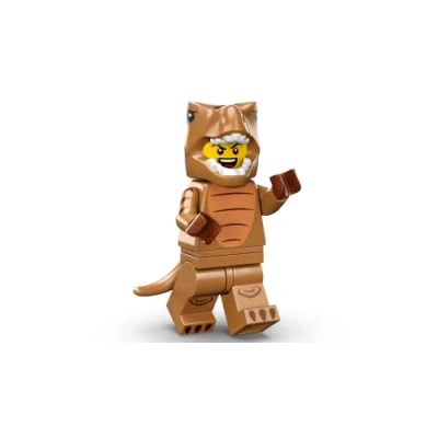Afbeelding van LEGO Verzamelfiguren serie 24 T Rex 71037 kostuum (verpakt)