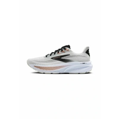 Afbeelding van Brooks Ghost 17 Hardloopschoenen voor op de weg, Dames, Maat: 40.5, White black rose gold Textiel
