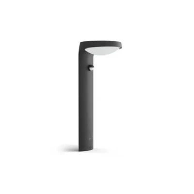 Afbeelding van Philips Tyla sokkellamp antraciet met sensor 9 W