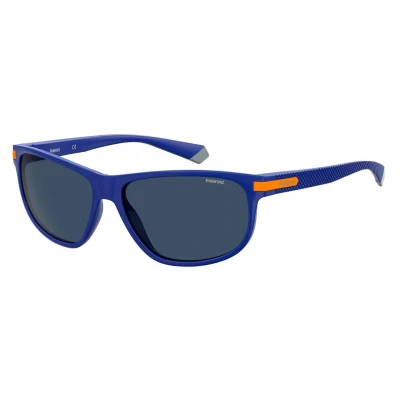 Afbeelding van Polaroid Herren Brillen Zonnebrillen Blauw One Size
