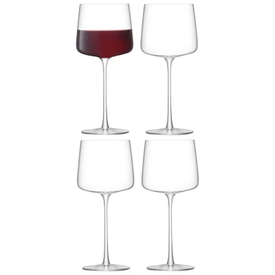Afbeelding van L.S.A. Metropolitan Wijnglas 400 ml Set van 4 Stuks Transparent / Glass
