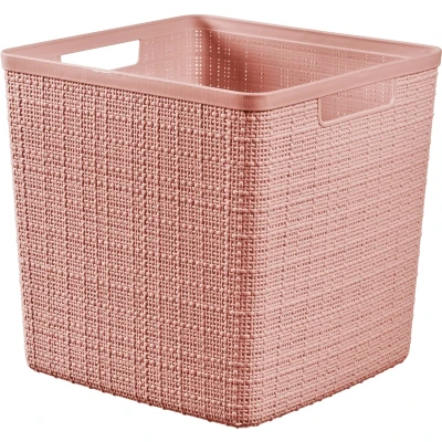 Afbeelding van Curver Opbergmand Jute Look 17L Roze