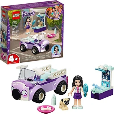 Afbeelding van LEGO Friends De mobiele dierenkliniek van Emma 41360 bouwspel