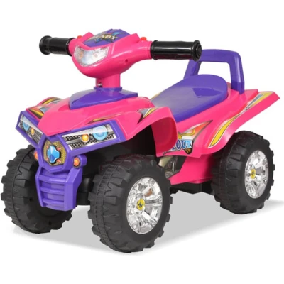 Afbeelding van Loopquad Met Licht En Geluid Roze Paars
