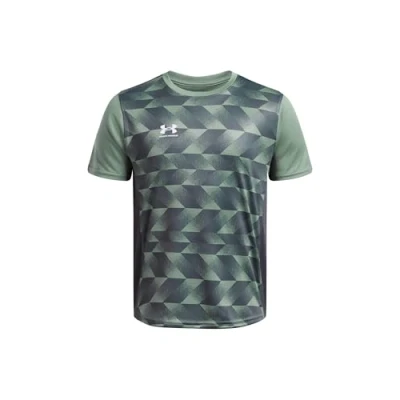 Afbeelding van Under armour ch. Ss prnt in de kleur zwart.
