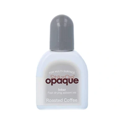 Afbeelding van Stazon inktkussen set opaque Roast coffe SZ 000 154
