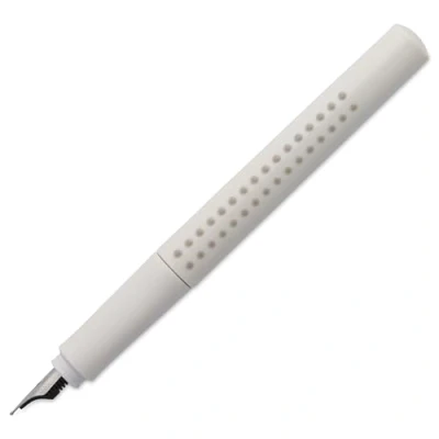 Image de FABER CASTELL Stylo plume GRIP 2010 Harmony, M, blanc