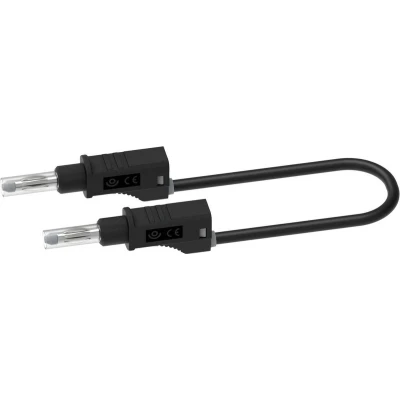 Afbeelding van Electro PJP 2217/600V CD1 50N Meetsnoer Bananenstekker 0.50 m Zwart 1 stuk(s)