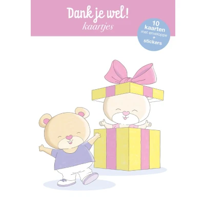 Afbeelding van Kaartjes Dank je wel