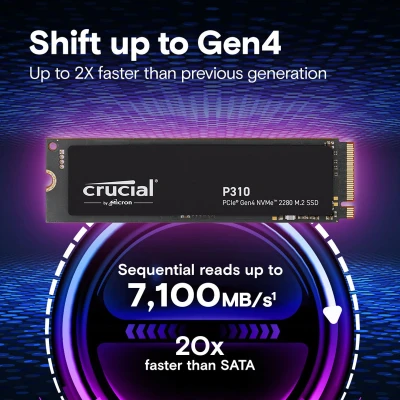 Afbeelding van Hard Drive Crucial P310 1 TB SSD