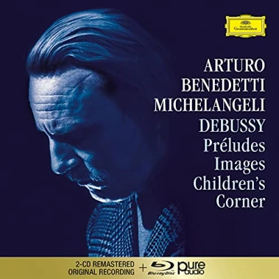 Afbeelding van Arturo Benede Michelangeli Debussy: Preludes I &amp; II, Images (2 CD Blu Ray Audio)