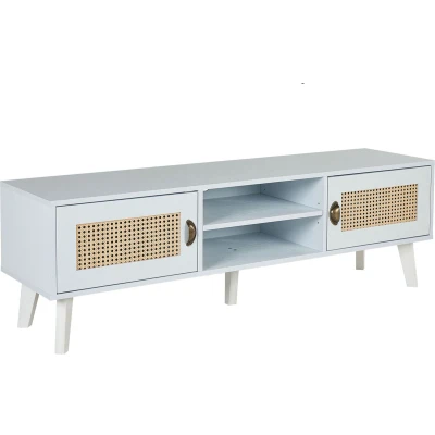 Afbeelding van Beliani PARTON TV meubel Wit MDF
