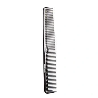 Afbeelding van Denman Precision Comb DPC4 Military zwart groot Haibu by Kapperskorting.com