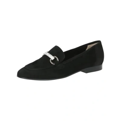 Afbeelding van Caprice Damen Slipper flach, Schwarz (BLACK SUEDE), 42