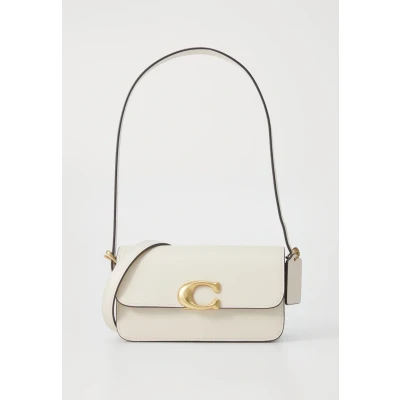 Afbeelding van Coach Kleine Crossbodytas / Schoudertas Dames Leer Zoe Beige