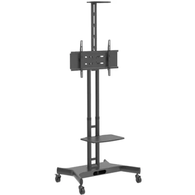 Afbeelding van Hagor 8209 flat panel bureau steun 139,7 cm (55&quot;) Vloer Zwart