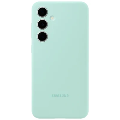 Afbeelding van Samsung Silicone Case Geschikt voor Galaxy S24 FE Groen