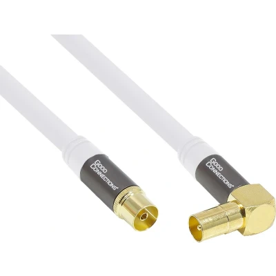 Afbeelding van SmartFLEX IEC (m) (v) coaxkabel / haaks 10 meter
