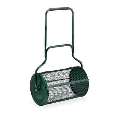 Afbeelding van strooiwagen gazon 80 l staal groen